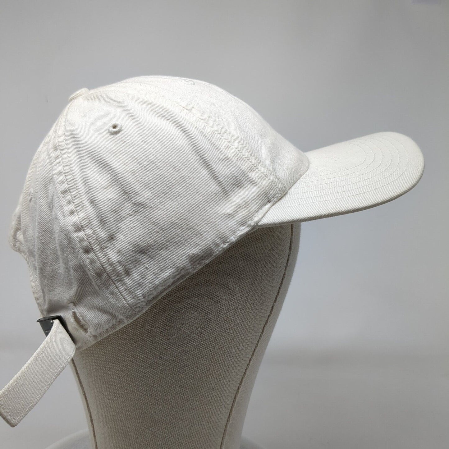 Letter S Slideback Hat White One Size Solid Embroidered Richardson