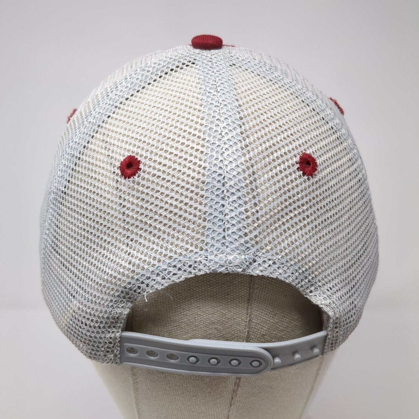 Bless This Mess Snapback Trucker Hat Red One Size Adjustable Mesh Back