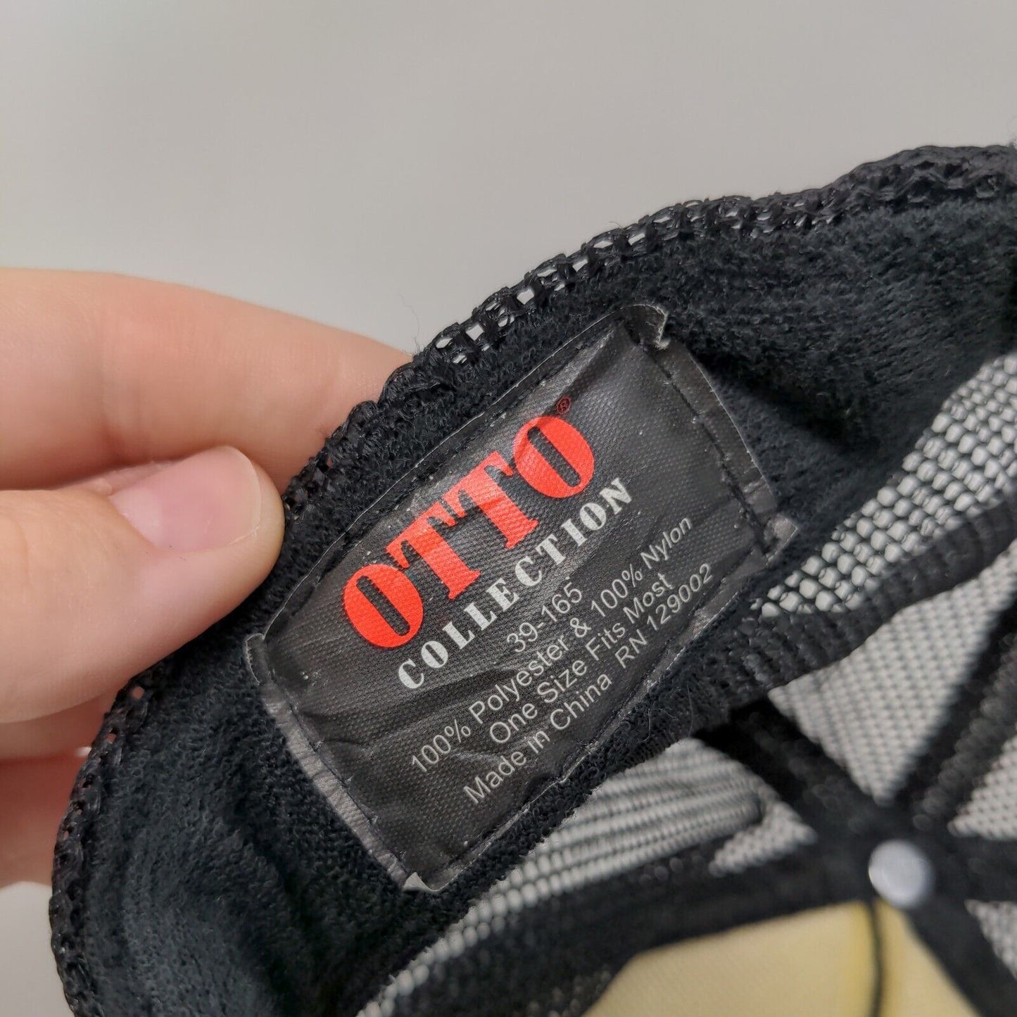 Mamacita Snapback Mesh Back Rope Trucker Hat Black OSFM Solid Otto