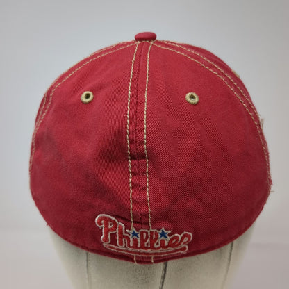 Philadelphia Phillies MLB 47 Brand Baseball Cap Hat Red Size S Contrast Logo