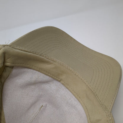 Lutesville Motor Co Ford Snapback Hat Tan OS Adjustable Vented Holes Otto