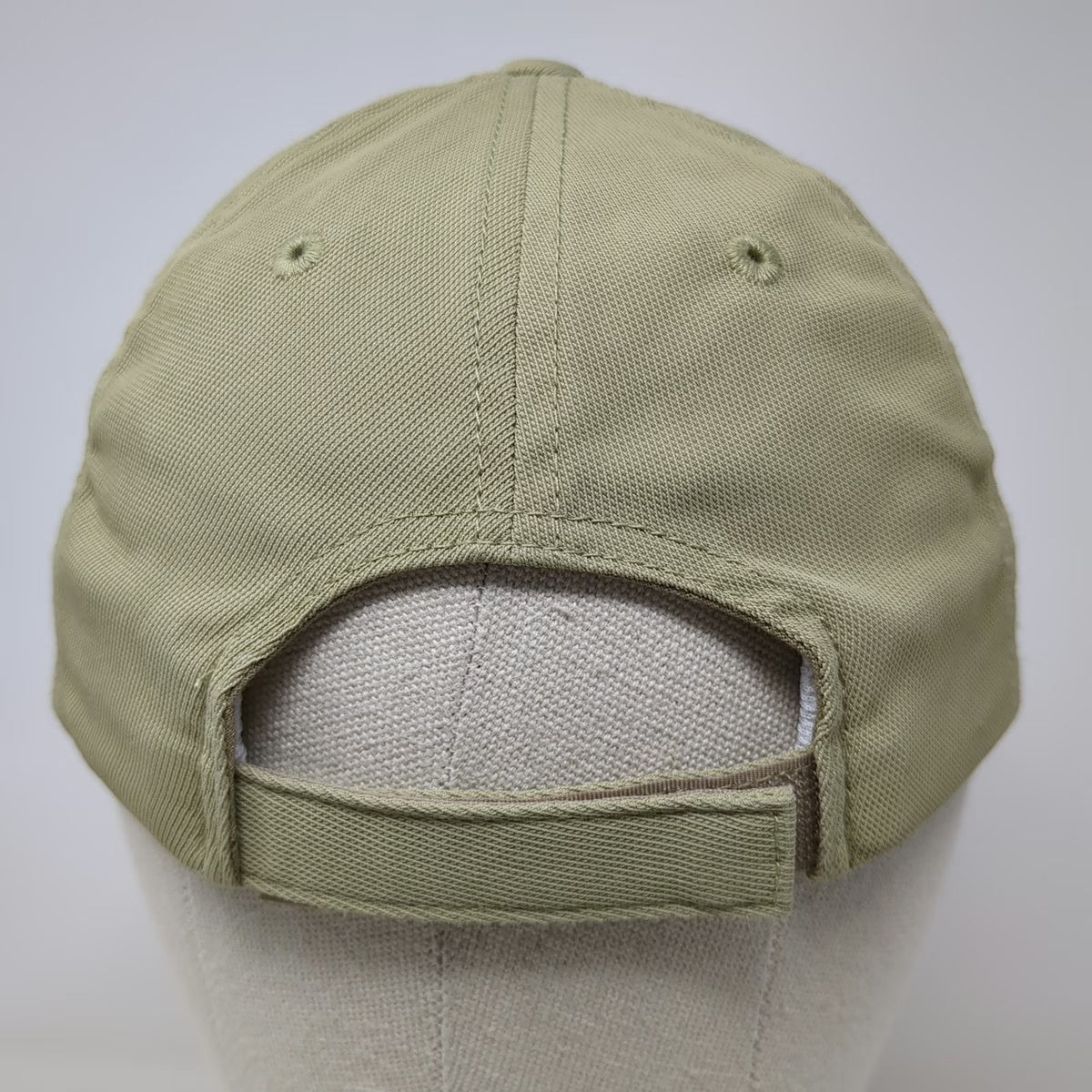 Port Authority Baseball Cap Green One Size Strapback Bird CCCC Turf Nylon Hat