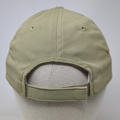 Port Authority Baseball Cap Green One Size Strapback Bird CCCC Turf Nylon Hat