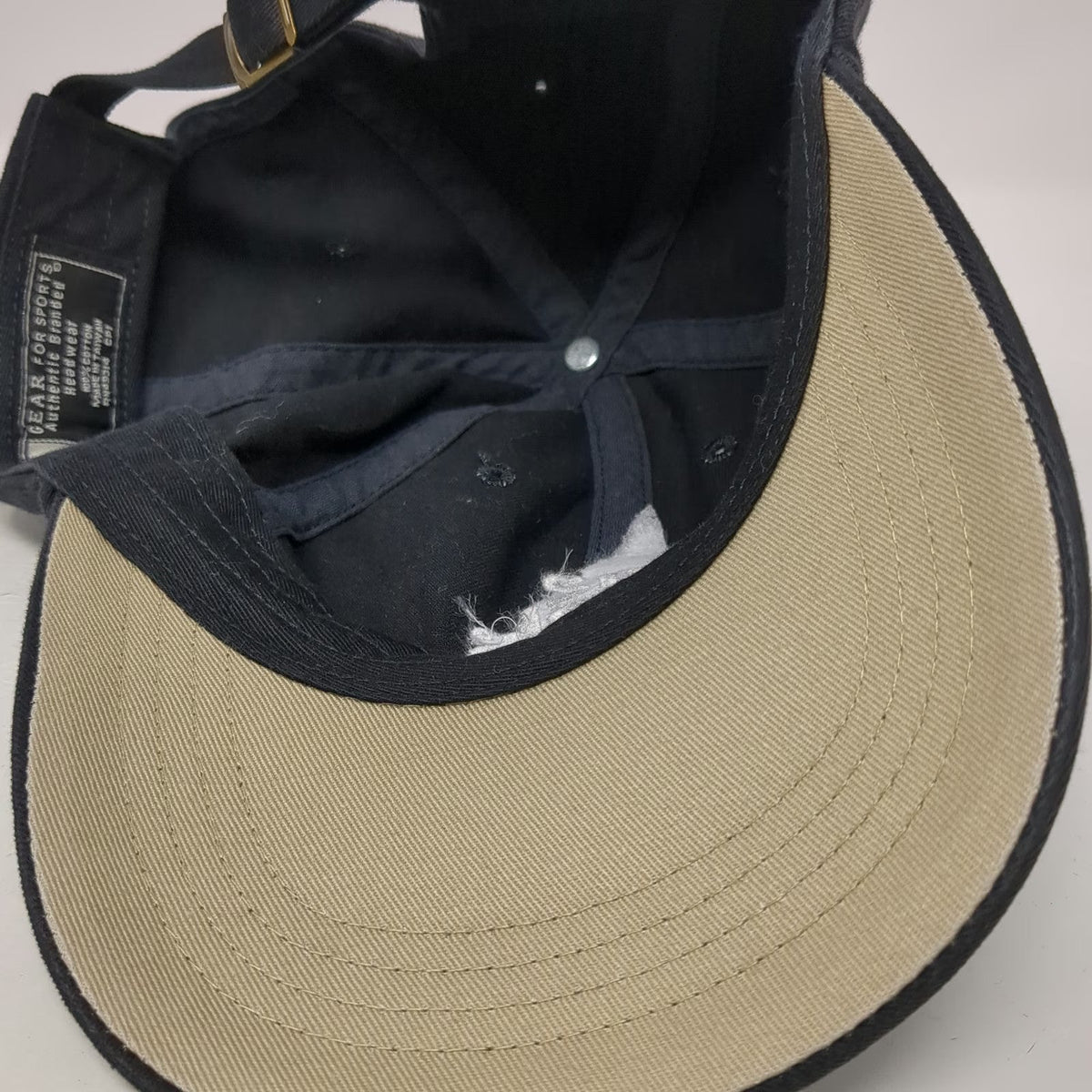 Gear For Sports Baseball Cap Black One Size go2 gals Logo Cotton Slideback Hat