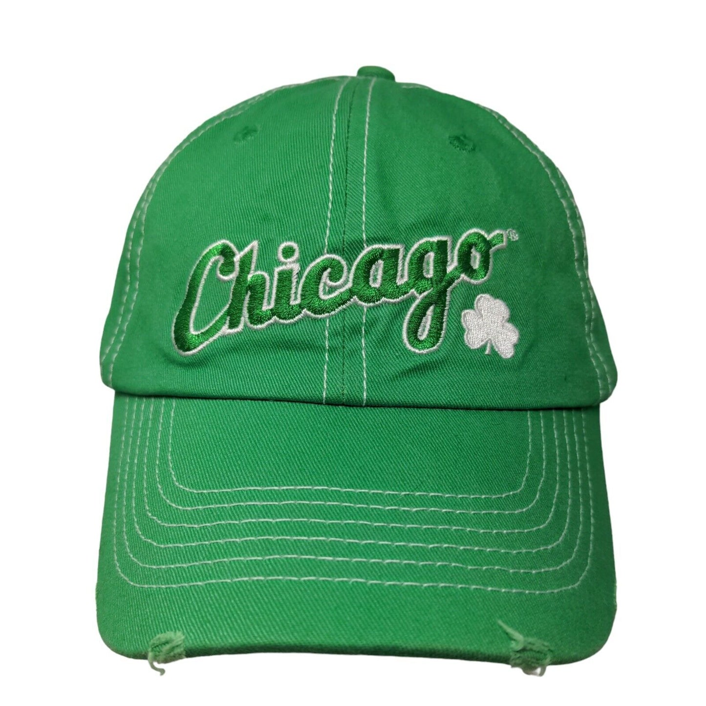 Chicago White Sox Strapback Hat Green One Size Embroidered Kick 10 Pro Gear