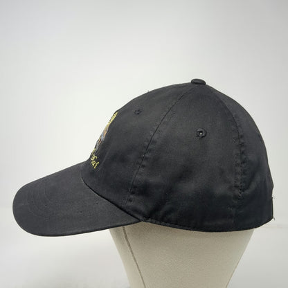 Ahead Bali Hai Las Vegas Baseball Cap Black OSFM Adjustable Slideback Hat Tiki