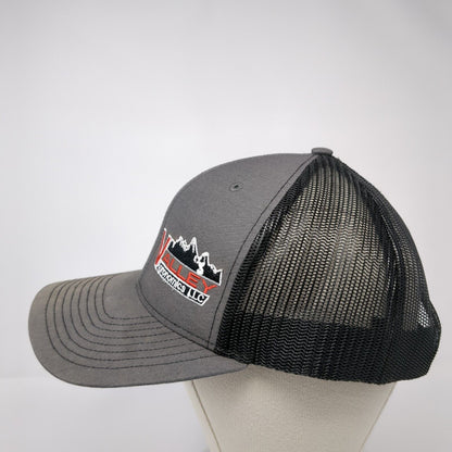 Valley Agronomics LLC 112 Trucker Hat Gray OS Adjustable Mesh Back Richardson