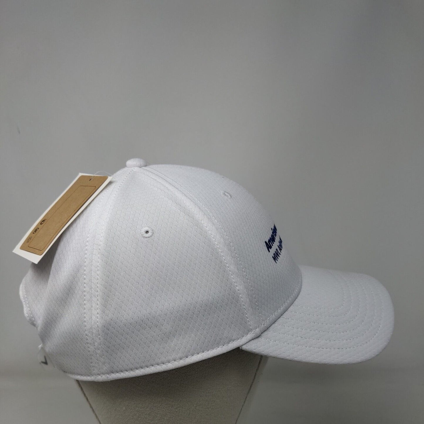 Amerisource Bergen MWI Animal Health Strapback Hat White OS W/Tags Callaway