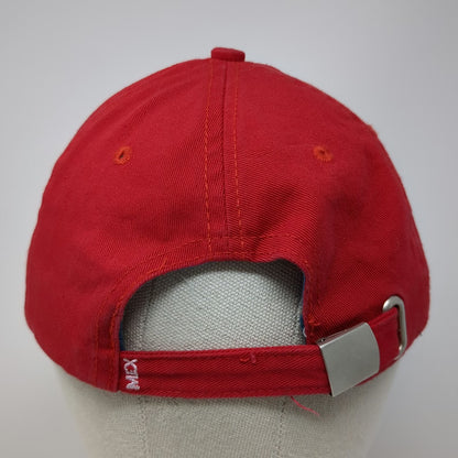 Invasion Baseball Cap Red White One Size Pto Vallarta Mexico Patch Slideback hat