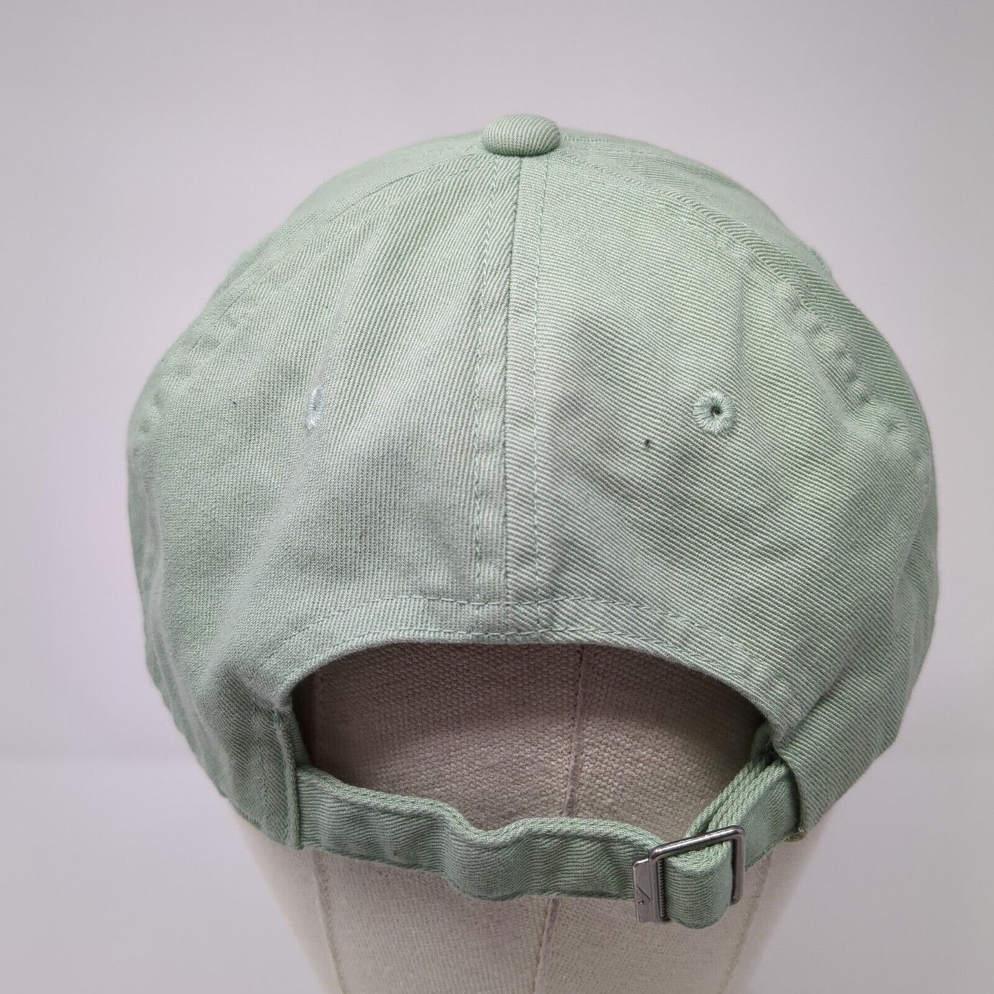 Nike Slideback Hat Green One Size Adjustable Embroidered Heritage86 Cotton