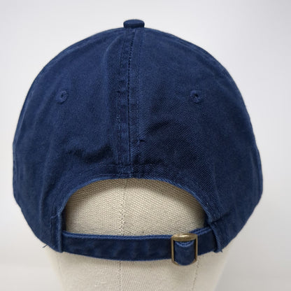 Blue Victoria BC Vancouver Island Cotton Baseball Cap OSFM Slideback Hat Curved