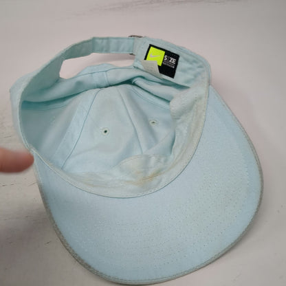 Nike Baseball Cap Blue One Size Heritage86 Adjustable Logo Polyester Hat