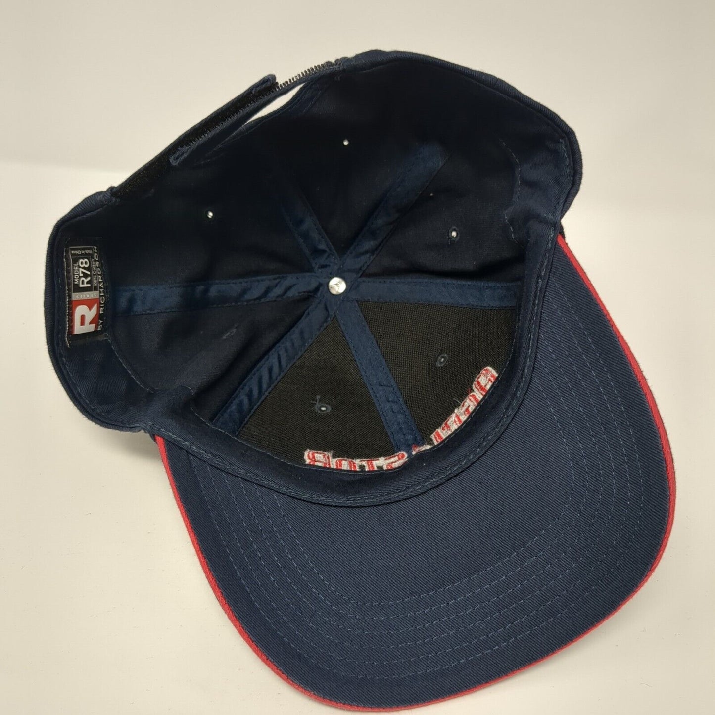 Agri-Stor Company Gellert Strapback Hat Blue One Size Solid Richardson