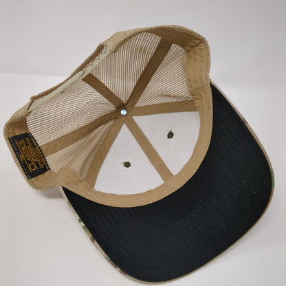 Boise Off-Road & Outdoor Expo Snapback Trucker Hat Camo One Size Mesh Back