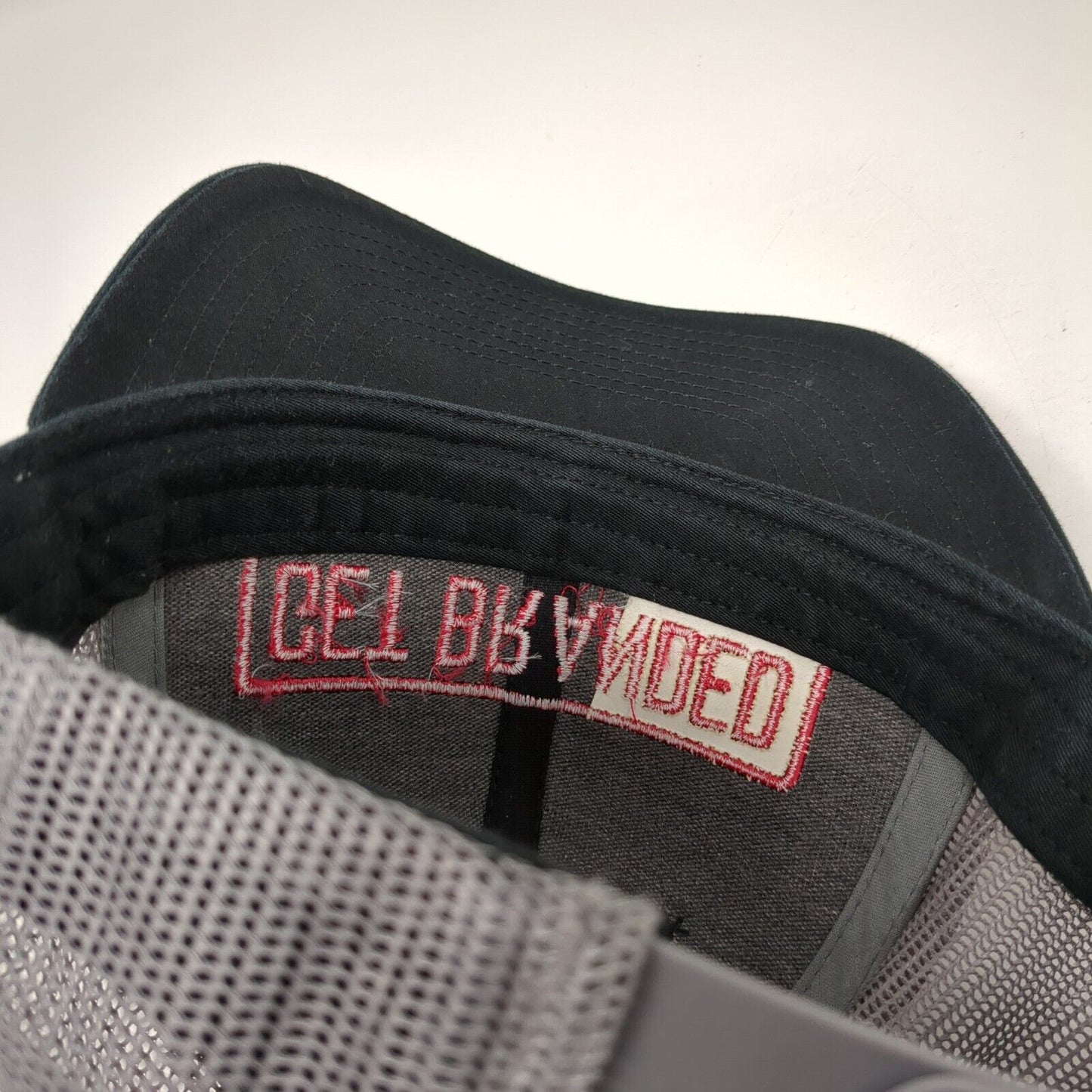 Get Branded Auto Savvy Snapback Trucker Hat Black OSFA Mesh Back