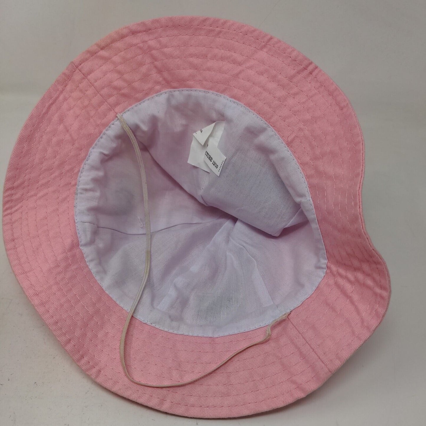 Chicago's Brookfield Zoo Girl's Bucket Hat Pink Size 53 CM Embroidered Logo