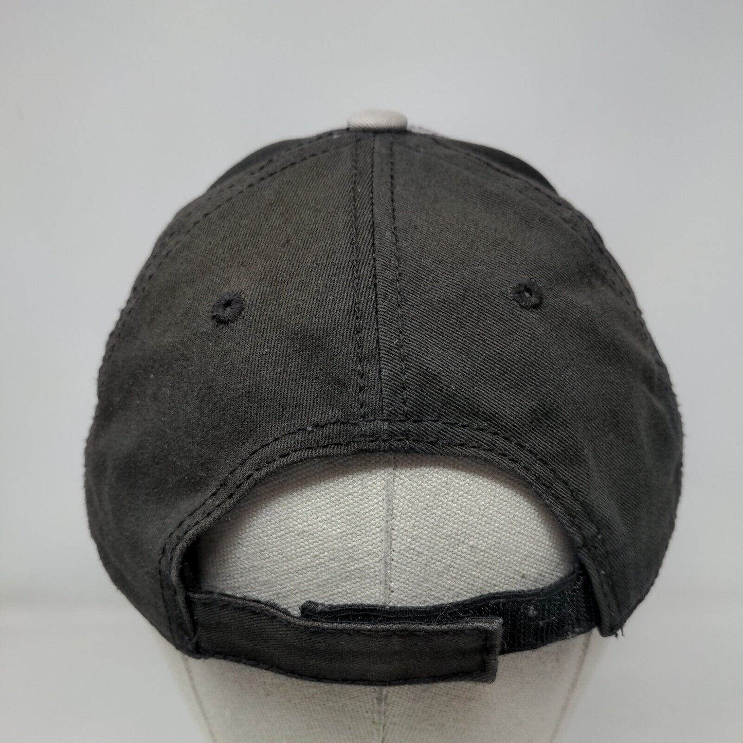 JC Power Sports Strapback Hat Gray OSFM Embroidered 6 Panel Otto