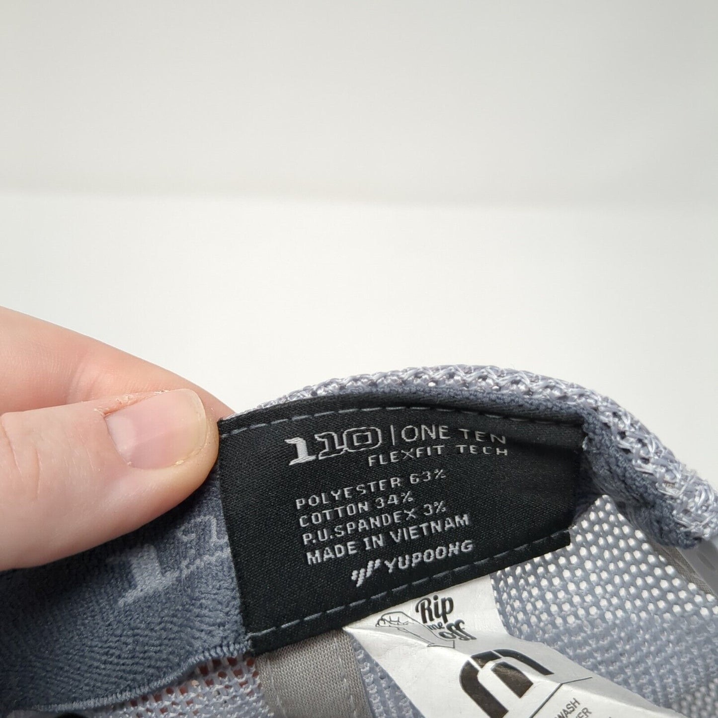 Teens 2 Trades Snapback Mesh Back Trucker Hat Gray One Size Flexfit 110