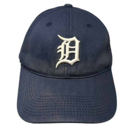 Detroit Tigers MLB OC Baseball Cap Blue One Size Strapback Logo Side Hit Hat
