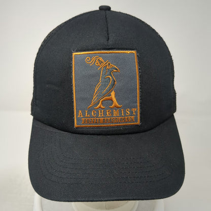 BIG Alchemist Coffee Roasting Co Black One Size Trucker Hat Mesh Snapback Patch