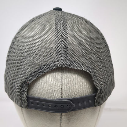 Indian Motorcycle Trucker Hat Black One Size Mesh Back Patch Snapback 1901 Moto