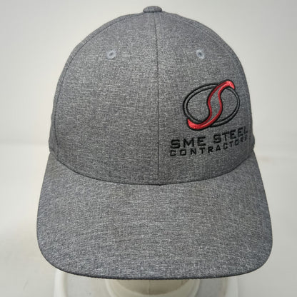 Port Authority Snapback Gray One Size Hat SME Steel SLC Airport Project Logo