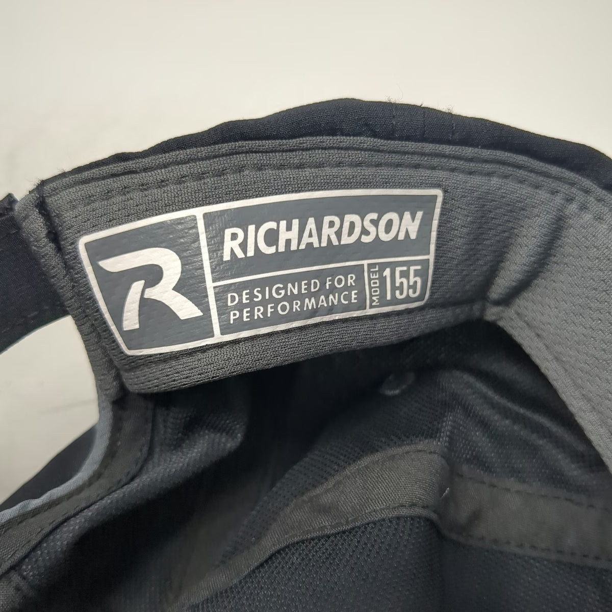 Richardson Baseball Cap Black One Size Idaho Milk Products Logo Performance Hat