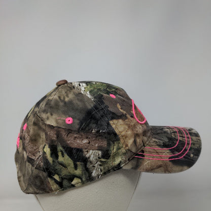 Mossy Oak Ladies Slideback Hat Camouflage One Size Adjustable Outdoor Cap