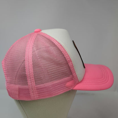 Hobby Lobby Trucker Hat Pink One Size Cowboy Boot Bow Patch Mesh Snapback