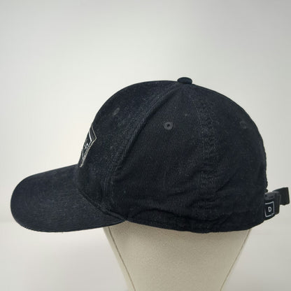 Dewolf Brewing Co Baseball Cap Black One Size Corduroy Patch Slideback Hat Logo