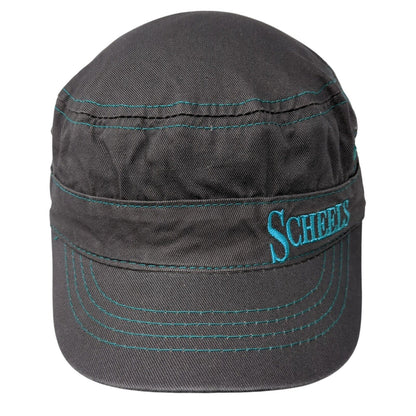 Scheels Slideback Cadet Army Hat Gray One Size Adjustable Outdoor Cap