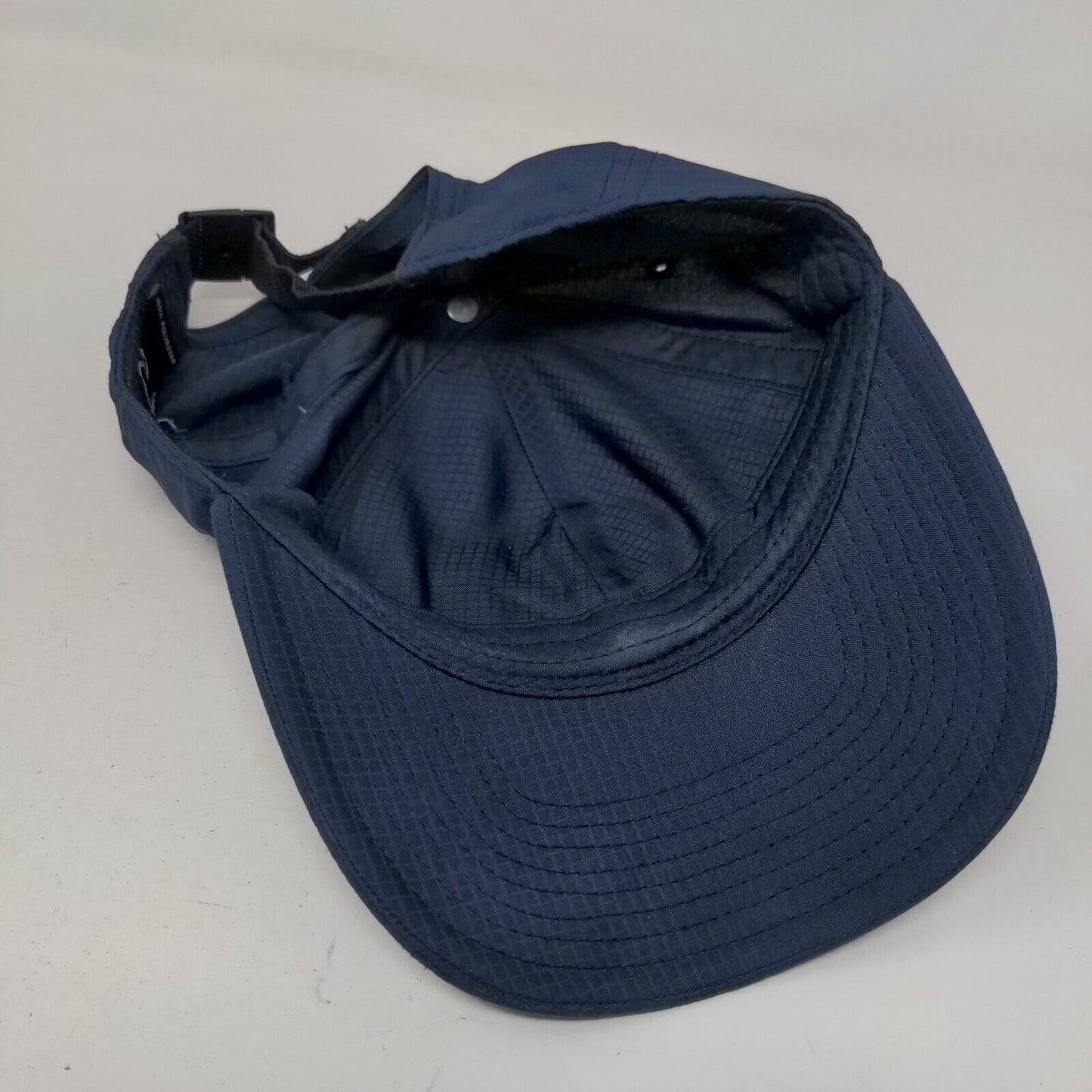 Hunter French Horn Slideback Hat Blue One Size Embroidered Adjustable