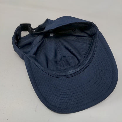 Hunter French Horn Slideback Hat Blue One Size Embroidered Adjustable
