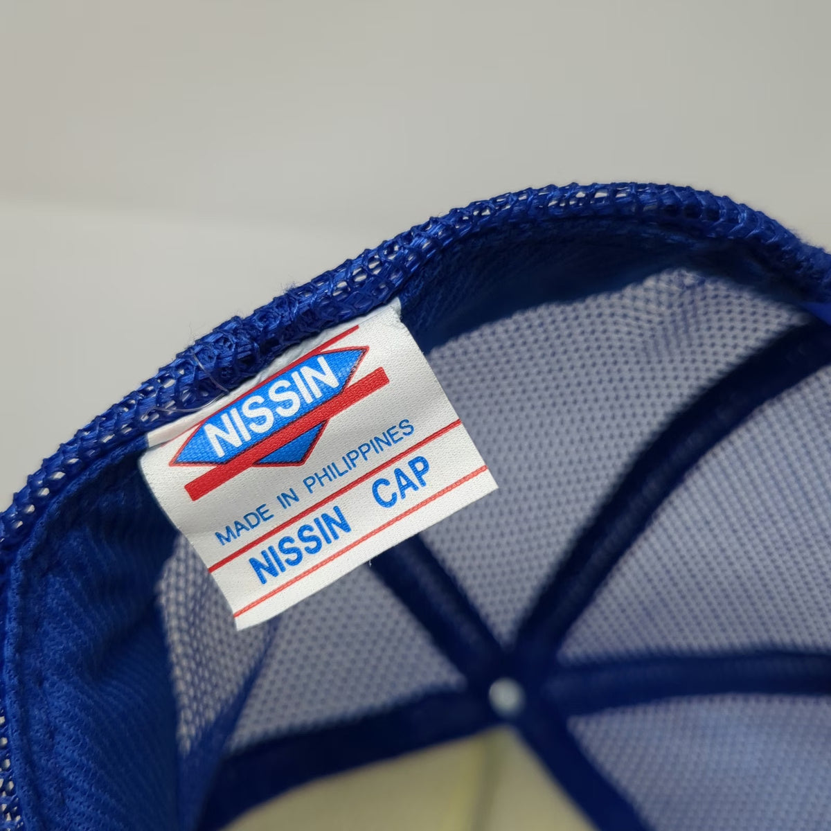 Nissin Trucker Hat Blue One Size Snapback Mesh Back G&R Ag Products Spraying