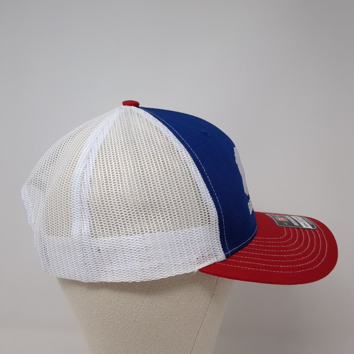 Bear Wade Snapback Mesh Back Trucker Hat Multi One Size Richardson
