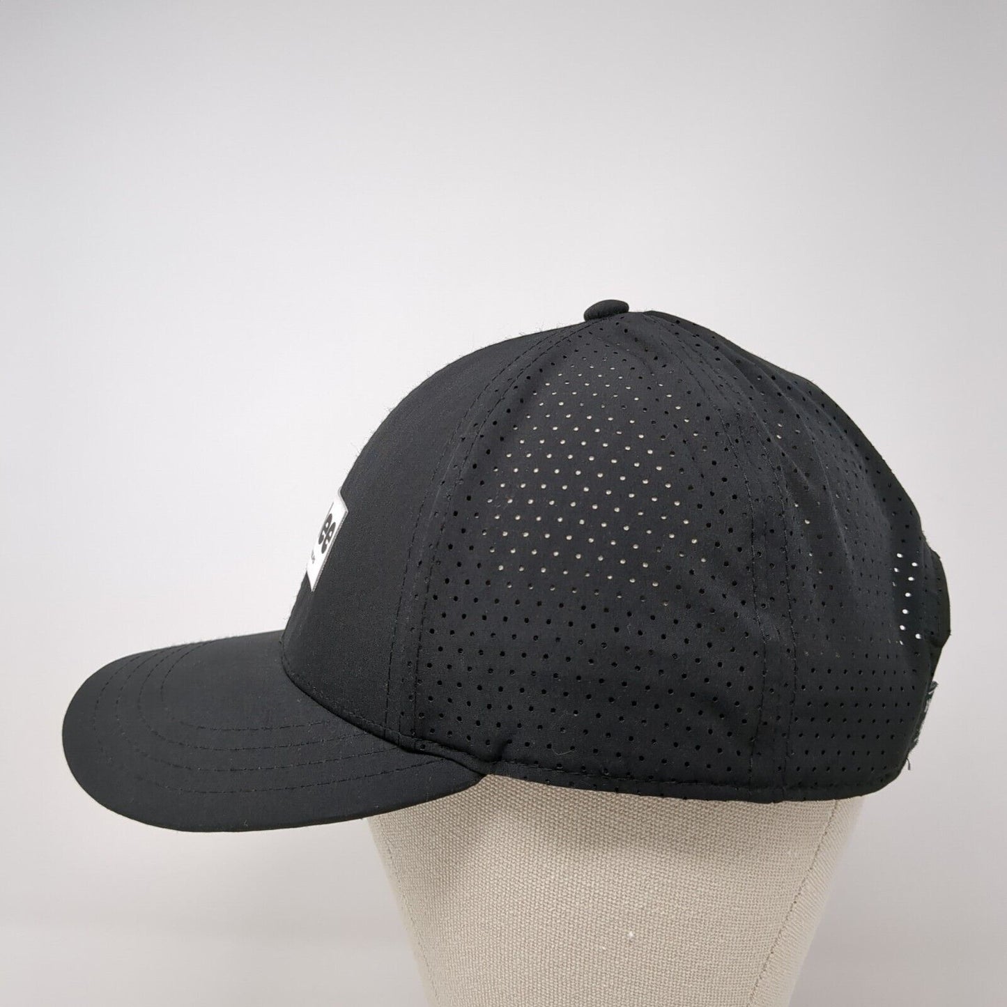 Rowdee Designed For Amateurs Snapback Hat Black OS Adjustable Breathable 6 Panel
