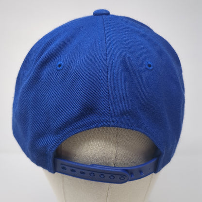 Colorado Snapback Hat Blue One Size Adjustable Embroidered Patriotic 6 Panel