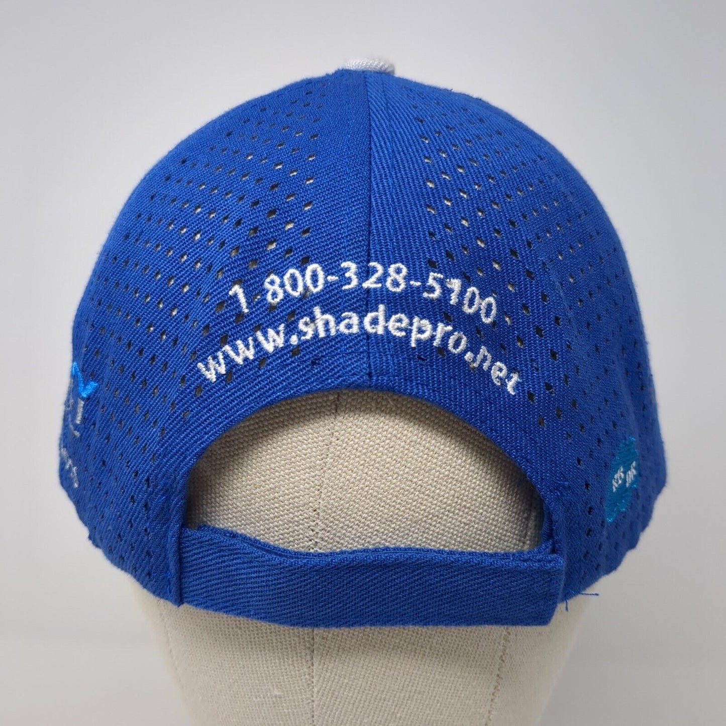 USA Flag ShadePro Strapback Hat Multi One Size RV Awnings Laser Cut