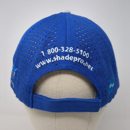USA Flag ShadePro Strapback Hat Multi One Size RV Awnings Laser Cut