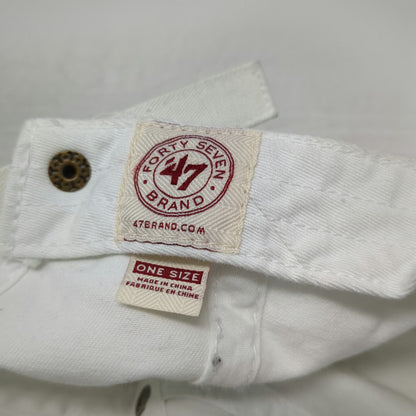 47 Brand Baseball Cap White One Size 2014 US Open Tennis USTA Adjustable Hat