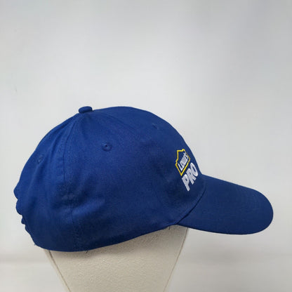 Lowe's Pro Snapback Hat Blue One Size Embroidered Adjustable 6 Panel