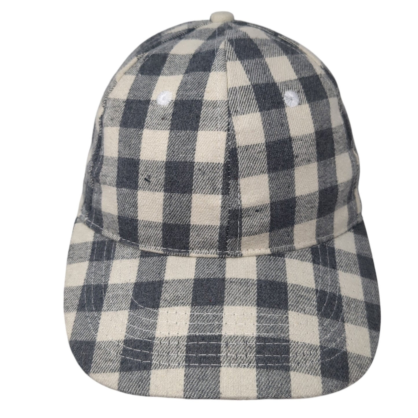 Cocus Pocus Slideback Hat Multicolor One Size Plaid Adjustable Check