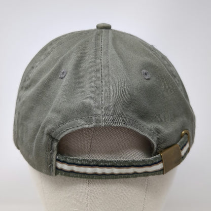 J Hats NC Zoological Society Metal Medallion Green Baseball Cap One Size Hat