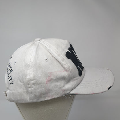 NYC Team Najor Slideback Hat White One Size Adjustable Embroidered Boyee