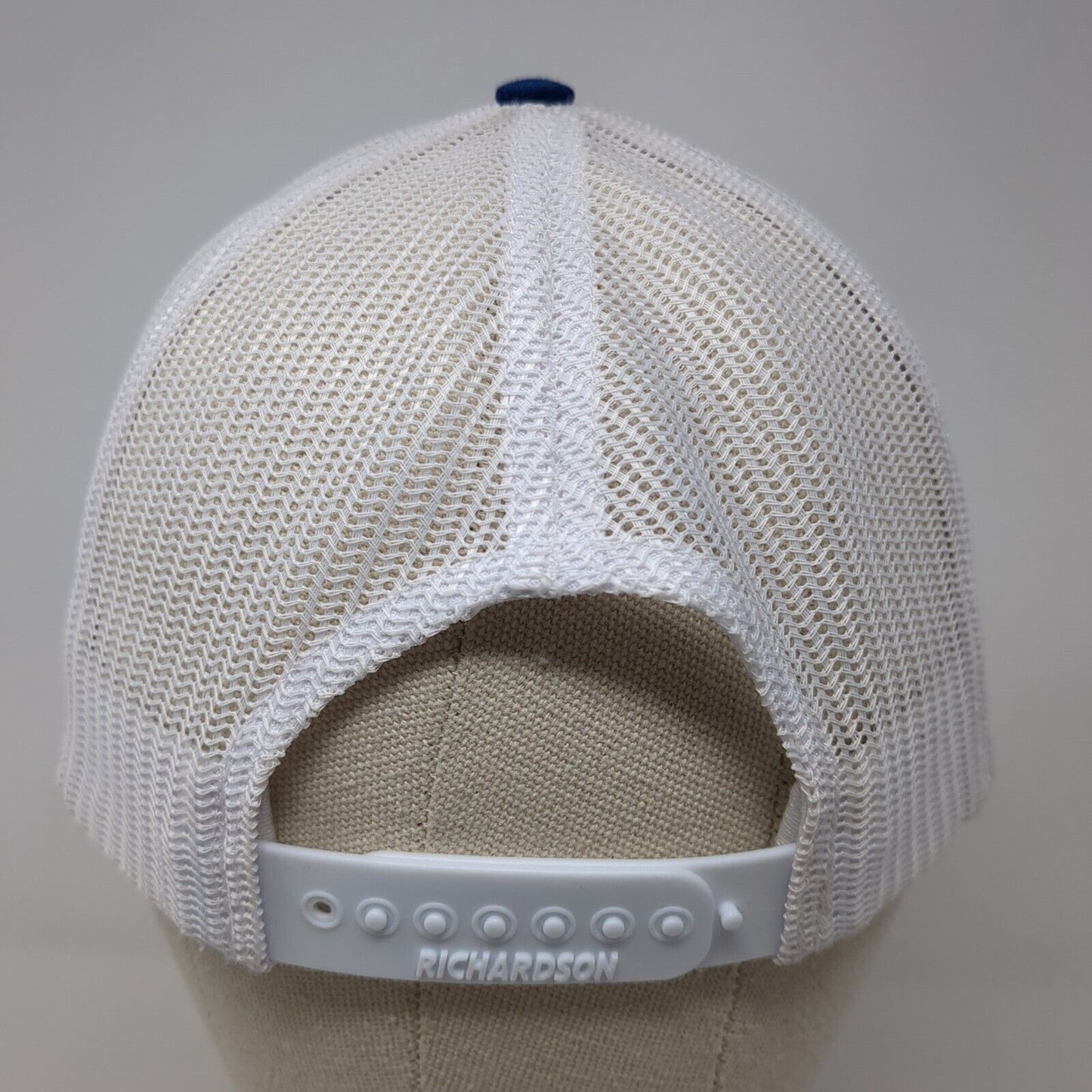 Interwest Snapback Mesh Back Trucker Hat Blue One Size Richardson