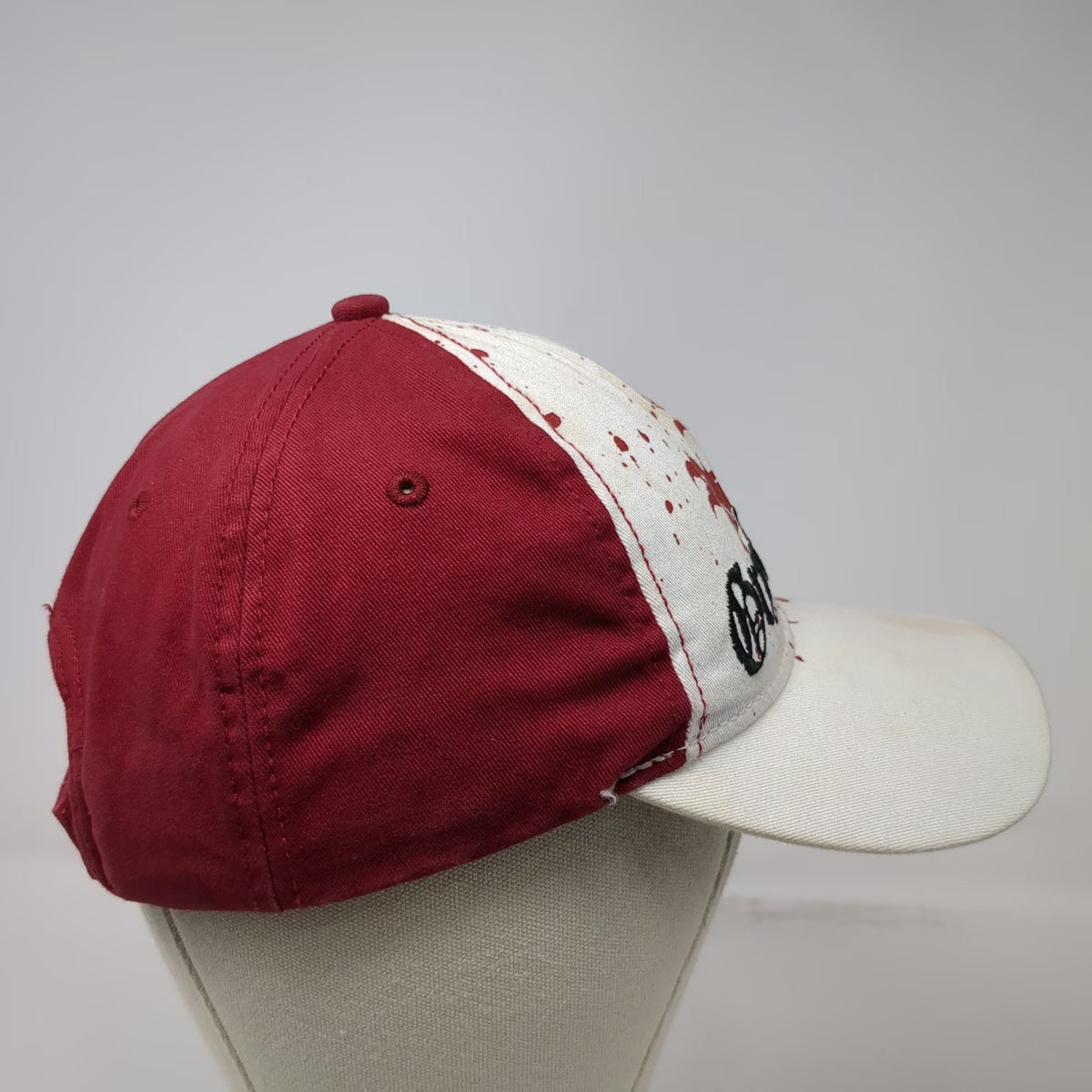 Universal Studios Gryffindor Baseball Cap Red White One Size Strapback Lion Hat
