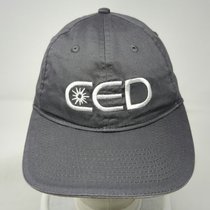 Port Authority Baseball Cap Gray One Size CED Eaton Logo Cotton Hat Sandwich