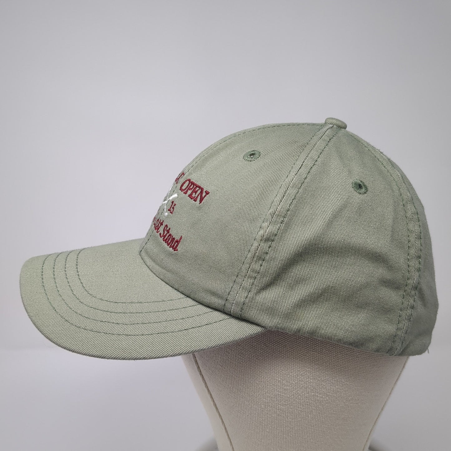 Bobcat Open 2015 Waller's Last Stand Slideback Hat Green One Size