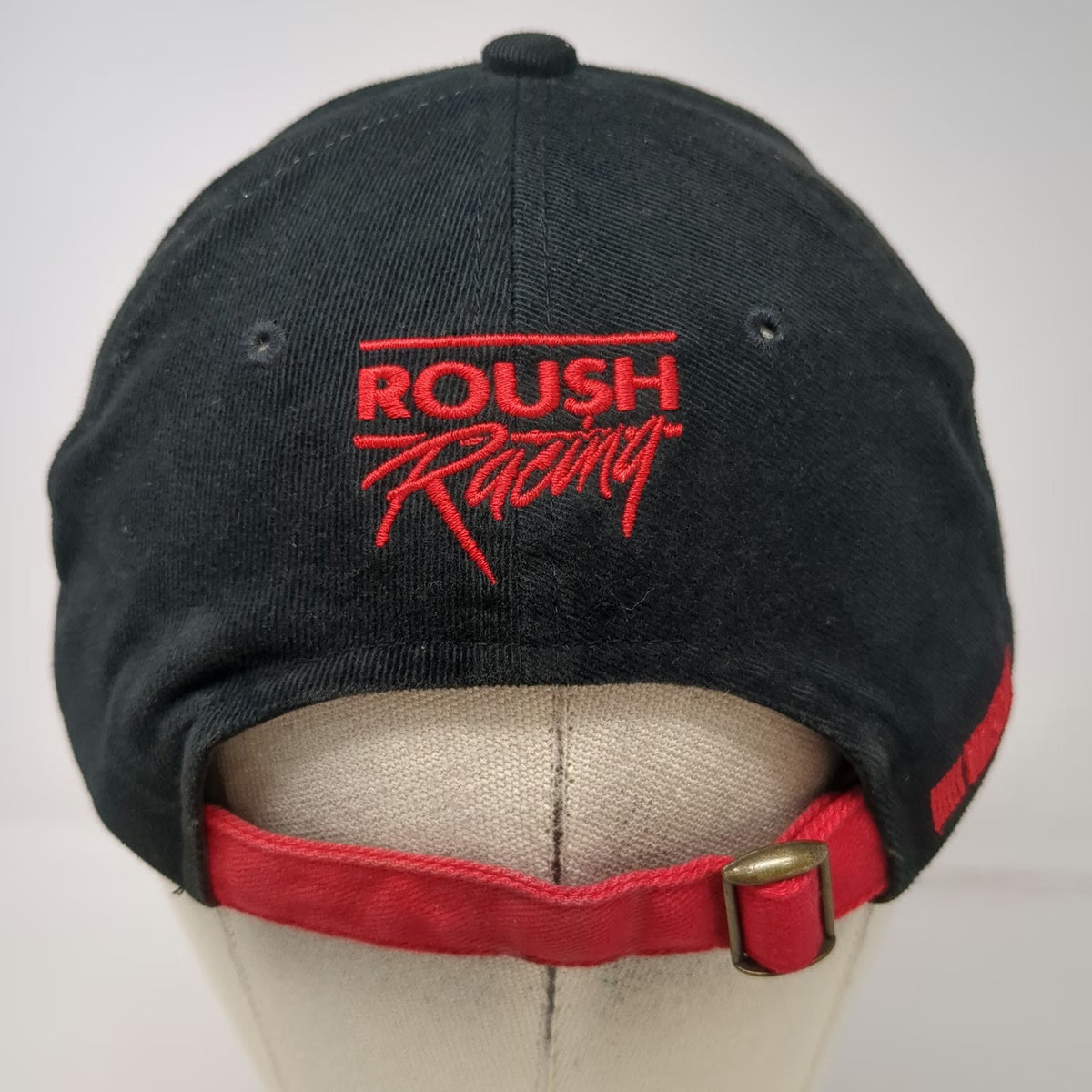 Team Caliber Black Baseball Cap One Size Kurt Busch 97 Roush Racing NASCAR Hat
