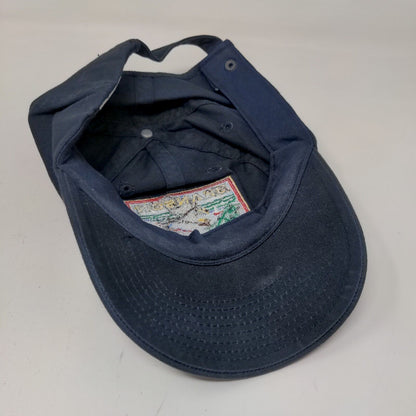 Captain Travel Men's Slideback Hat Blue OSFA Branson Vacationland Missouri